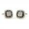 Aztecs Square Diamond Cut Center Crystal Cufflinks 2.jpg